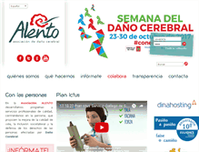 Tablet Screenshot of alento.org